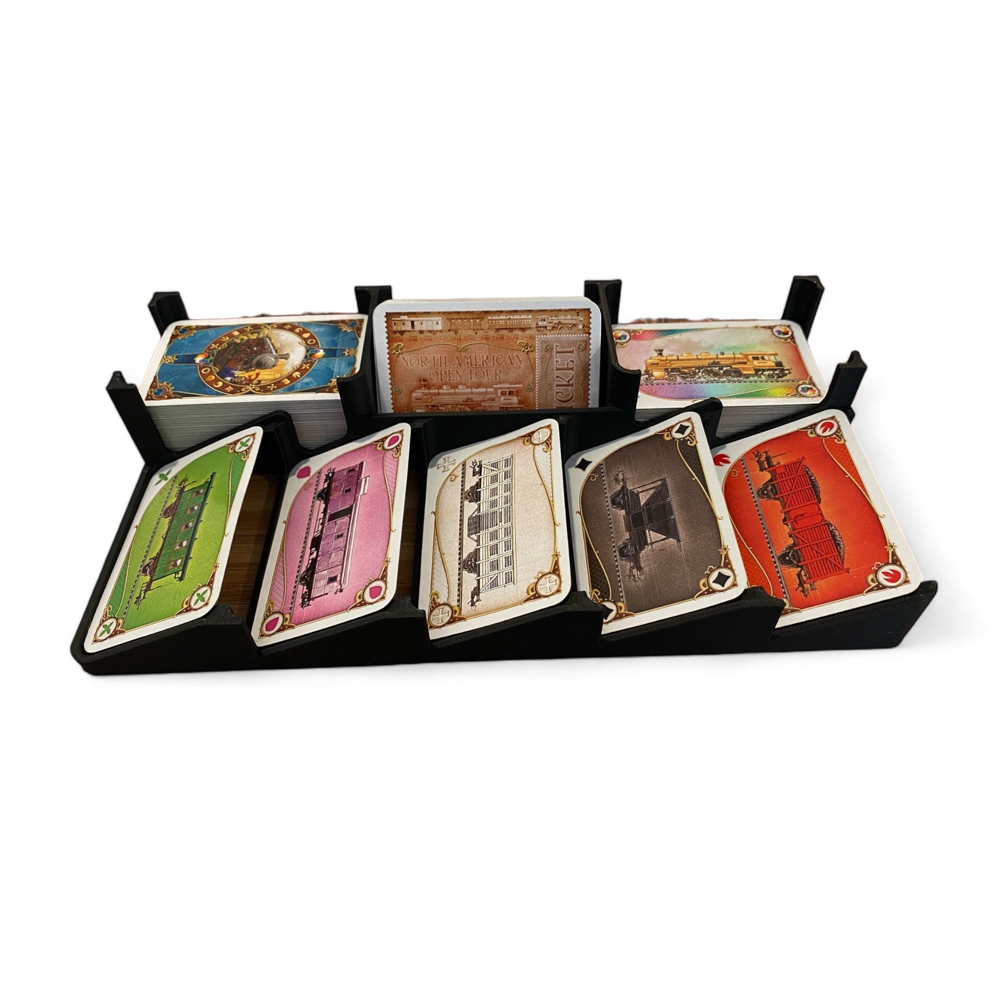 Ticket to ride organizer front