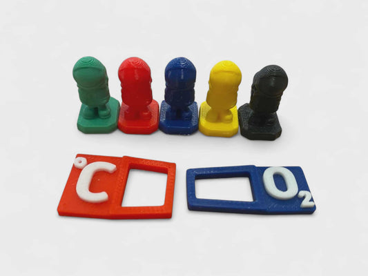 Terraforming Mars Astronaut Tokens – Player Marker Upgrade