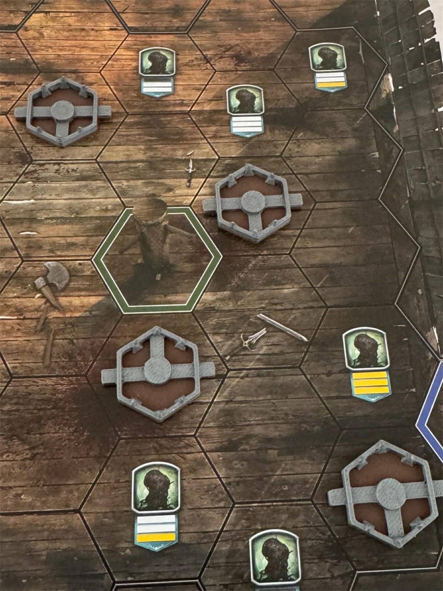 Gloomhaven - Frosthaven Compatible Bear Trap Tokens – Terrain Upgrade - Jaws of the Lion Compatible