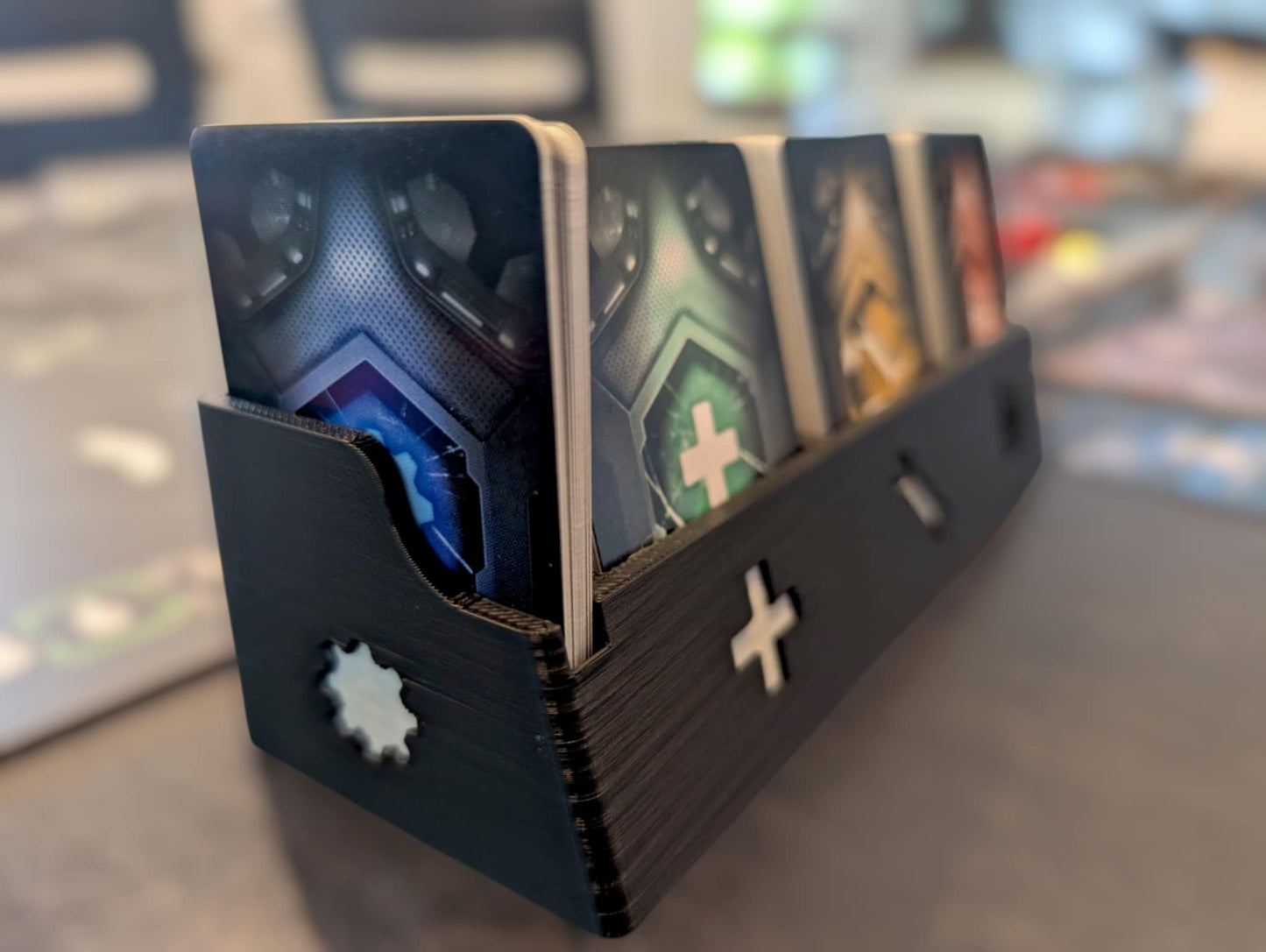 Nemesis Card Holders – Compatible with Sleeved or Unsleeved Cards | Board Game Upgrade