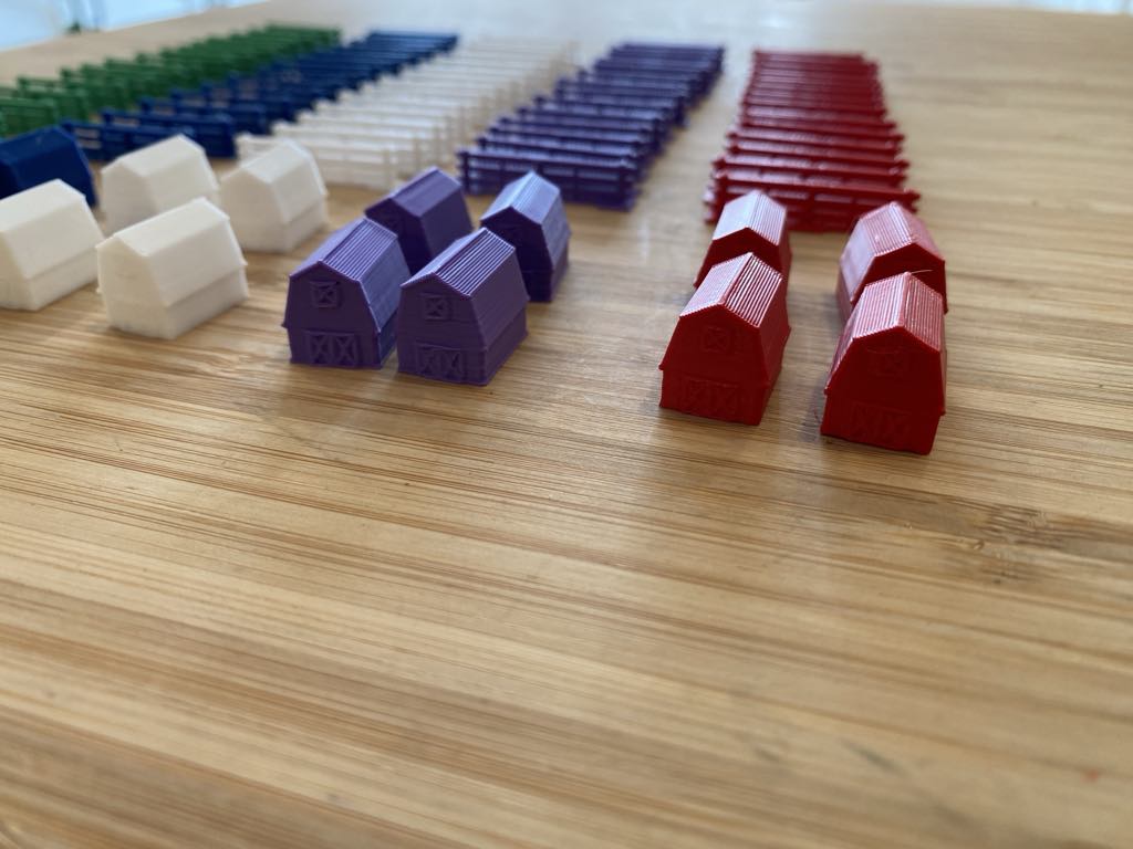 Agricola 3D fences - Agricola Barriers Upgrade