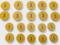 Everdell Deluxe Coins pack of 30
