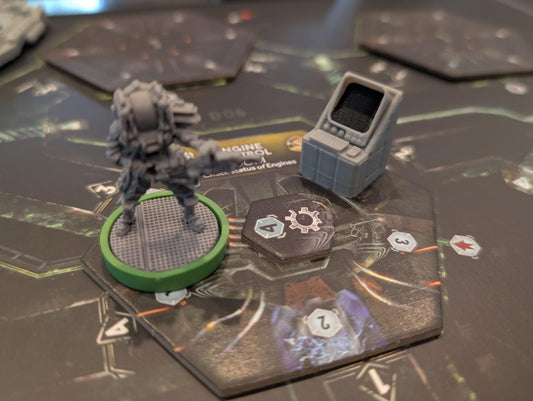 Computer Terminal Miniatures – 8-Pack Tokens for Nemesis (Unofficial 3D Printed Set)