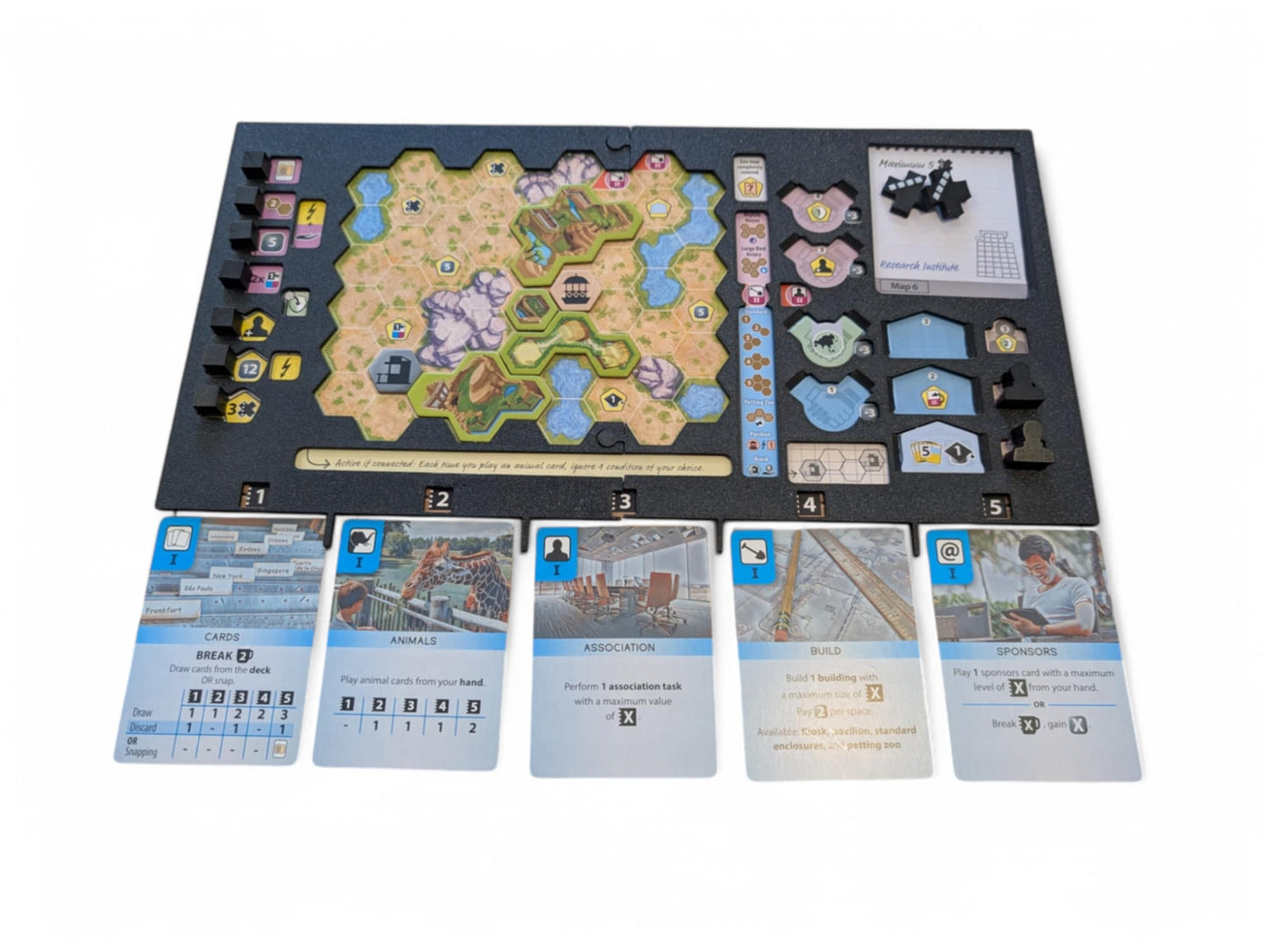 Ark Nova Player Board Overlay - Board Game Overlay