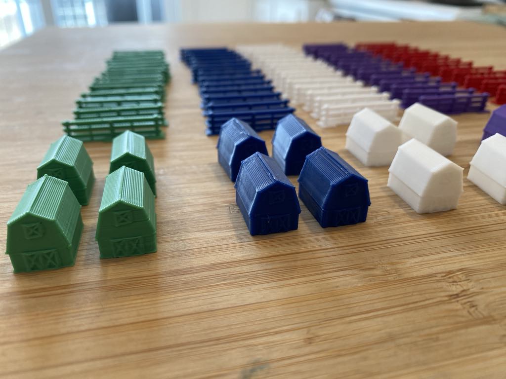 Agricola 3D fences - Agricola Barriers Upgrade