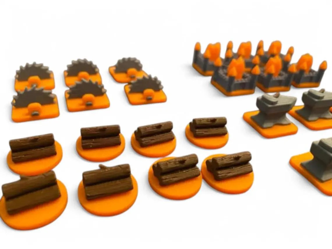 Root Board Game Upgrade - Root 3D set Deluxe Upgrade