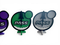 SETI Search for Extraterrestrial Intelligence 3D Pass Upgrade Markers | Board Game Accessories | 4 Players | 3D Printed