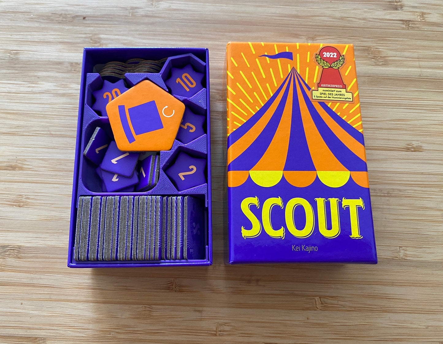 Scout board Game insert