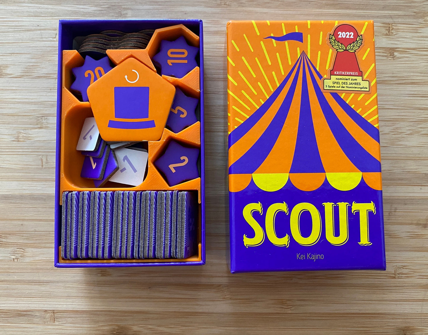 Scout board Game insert