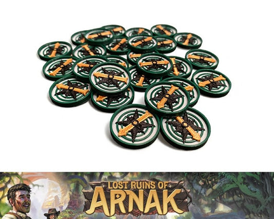 Lost Ruins of Arnak Coins and Compass