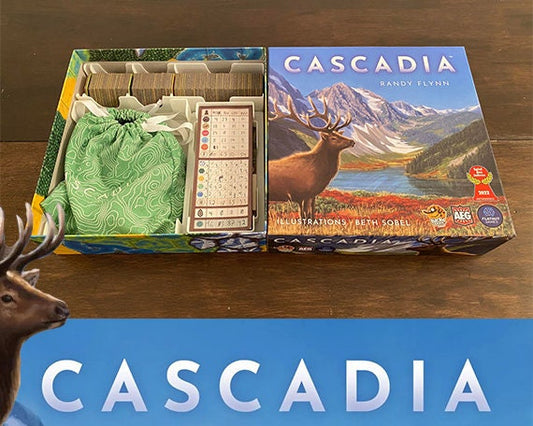 Cascadia board game insert