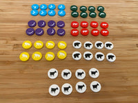 Ark Nova animal tokens all