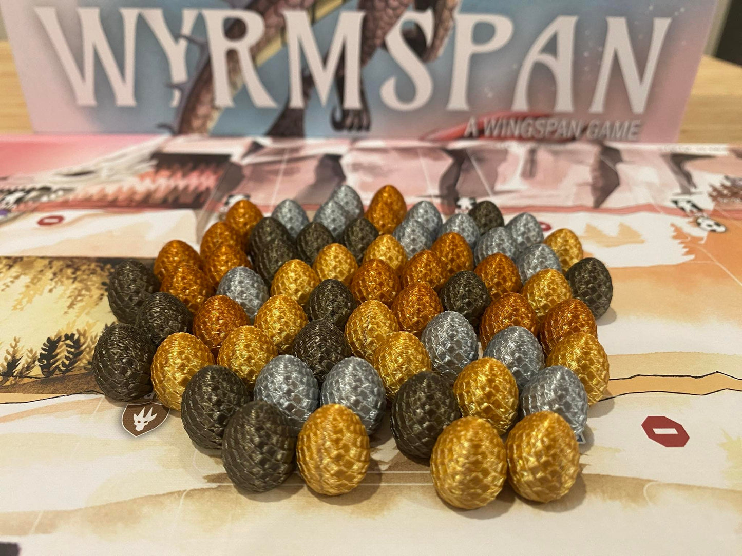 Wyrmspan Dragon Eggs and Coins Upgrade