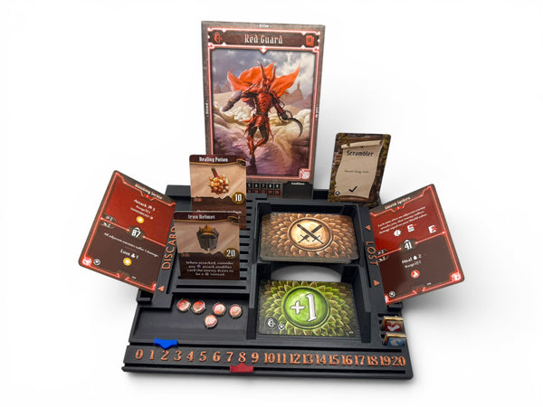 Gloomhaven Player Dashboard — Frosthaven & Jaws of the Lion — HP Tracker — Card Tray Upgrade — Custom Colors